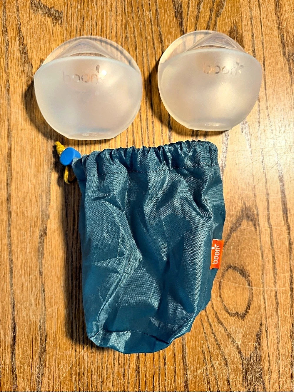 Boon Trove Milk Collectors 2-Pack + Storage Bag
